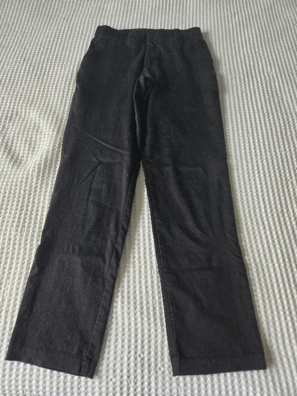 Lee Women's Black Straight Leg Dress Pants 4P Petite Office Workwear